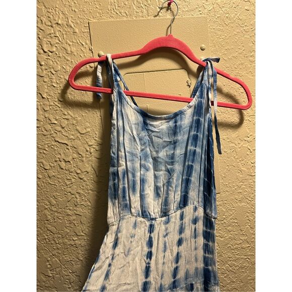 Young USA Blue And White Tie Dye Sundress Woman’s Size Small - Picture 5 of 10